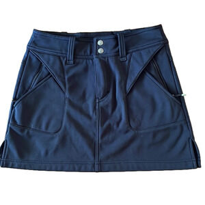 ISIS Carlotta Black Fleece Lined Skirt